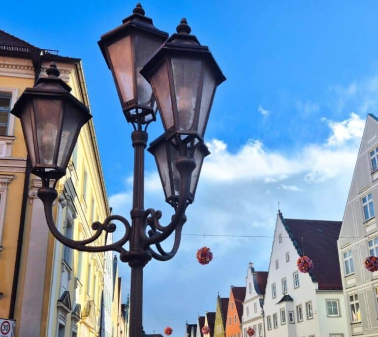 Straßenlampe Reichsstraße