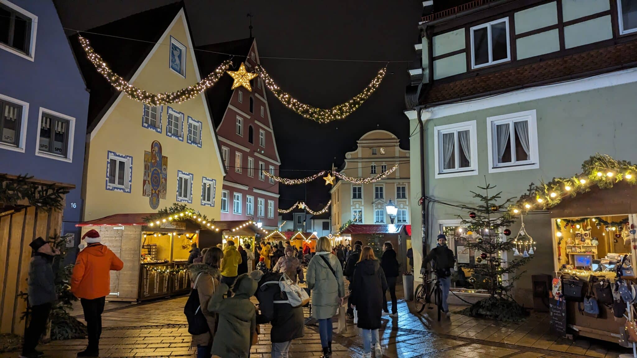 Romantischer Weihnachtsmarkt