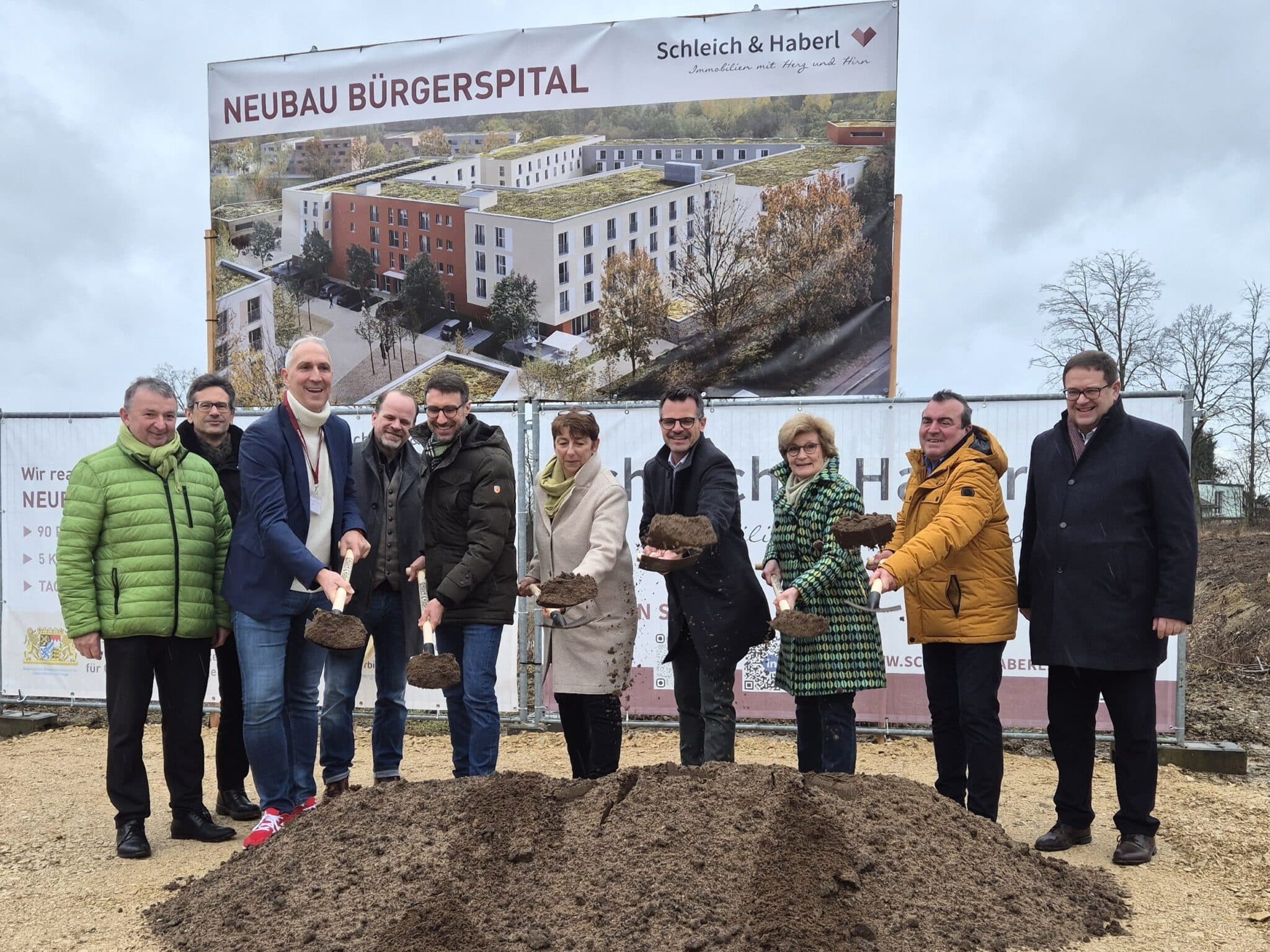 Spatenstich Bürgerspital