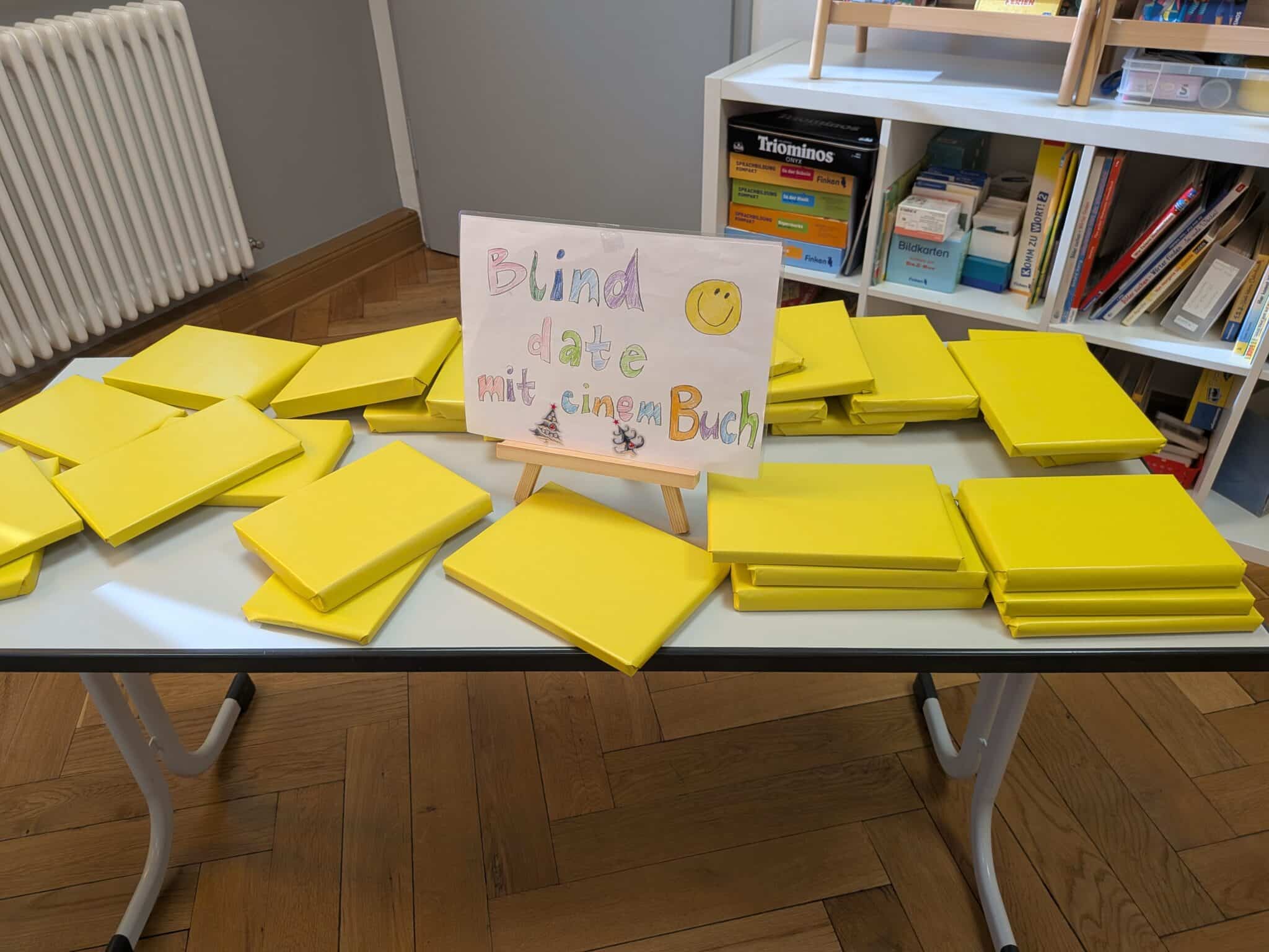 Ein ganz besonderes Date: Die 3. Klassen auf „Blind Date mit einem Buch“
