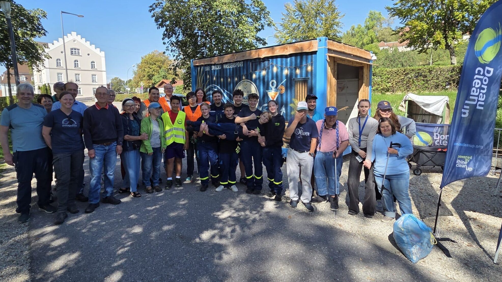 Aufheben statt Aufregen – Donau und World CleanUp in Donauwörth